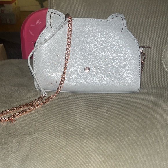 Ted Baker London Handbags - Ted Baker Kirstie cat crossbody leather purse -discontinued